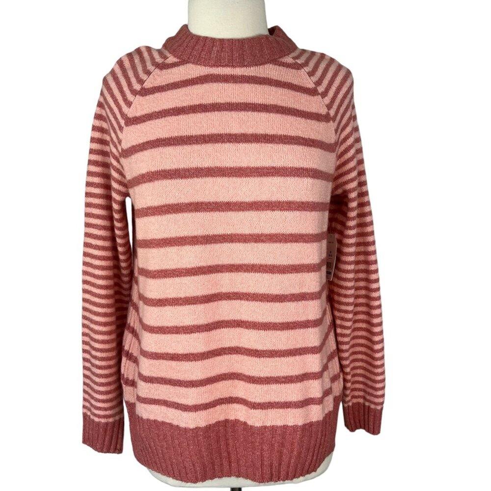 Time and‎ Tru Sweater Super Soft Womens Medium Pink New
